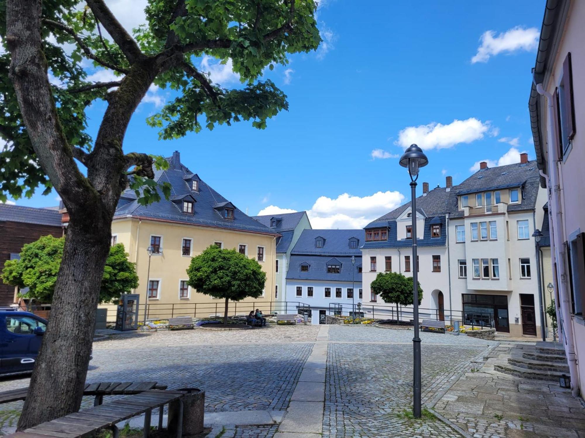 Ferienwohnung Eg Frauenmarkt 1 Schneeberg  Dış mekan fotoğraf